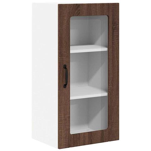 Pensile cucina Rovere Marrone 40 x 31 x 80 cm Legno multistrato - Foto 1