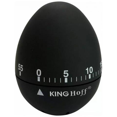 Timer da cucina meccanico KH-1620 con corpo in gomma morbida al tatto - Foto 1