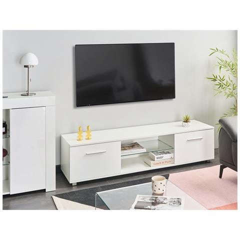 Mobile Tv Con Led Banff Bianco - Foto 1