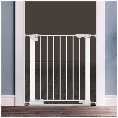 Bettacare Cancelletto Per Cani Safestep, Bianco, 96cm - 103cm, Passaggio Extra Basso, Apertura Extra Larga Di 81cm - Foto 4