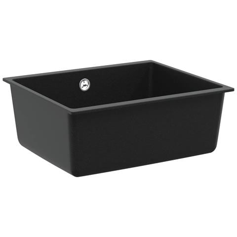 Lavello Nero 530 x 460 mm 80% Quarzo e 20% Resina - Foto 1
