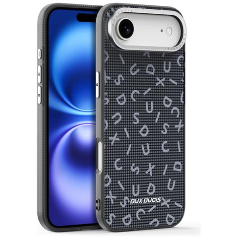 Cover per iPhone Air - TPU+PC+Pelle /PU, Nero, MagSafe - Foto 1