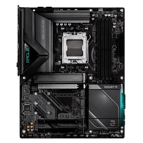 X870E EAGLE WIFI7 Scheda Madre - Supporto per CPU AMD Ryzen 9000, VRM digitale a 16+2+2 fasi, fino a 8200 MHz DDR5 (OC), 1x PCIe 5.0 + 3x PCIe 4.0, Wi-Fi 7, LAN 5 GbE, USB 4 - Foto 4