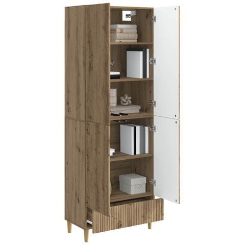 Set di armadi 2 pcs Rovere Artigianale 66 x 34,5 x 95 cm - Foto 2
