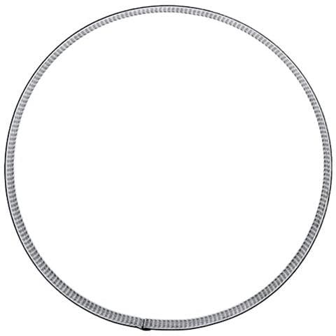 68548 - Stampo per anelli rotondi perforati 18x3,5 cm in acciaio inossidabile. - Foto 2