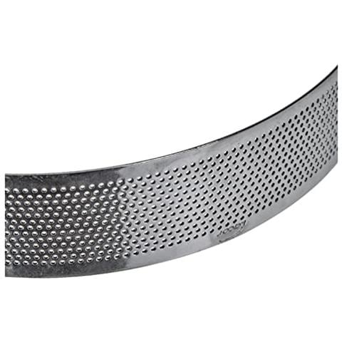 68548 - Stampo per anelli rotondi perforati 18x3,5 cm in acciaio inossidabile. - Foto 3