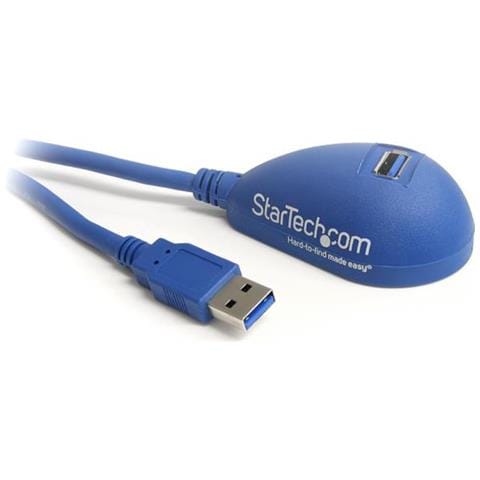 Cavo di estensione USB 3.0 SuperSpeed desktop da 1,5 m- A ad A M / F - Foto 1