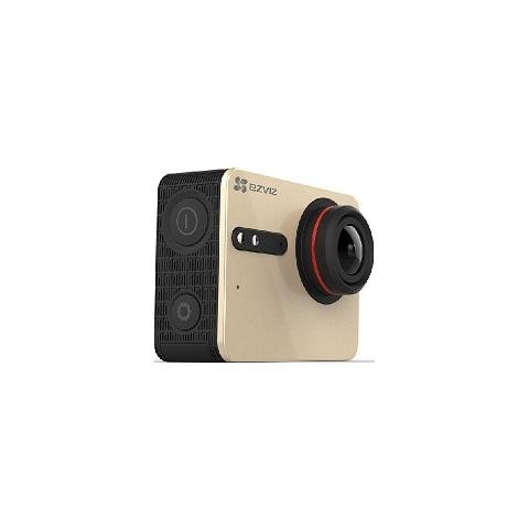 S5PLUS Action Cam Sensore CMOS 12 Mpx 4K Display 2" Wi-Fi Bluetooth colore Beige - Foto 1