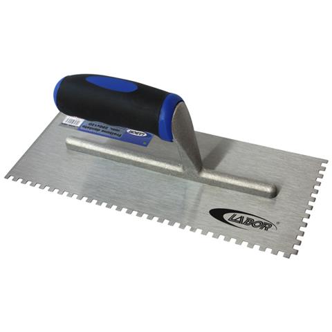 Cazzuolone 280x120 Manico Bimateriale Dente (05x05) - Foto 1