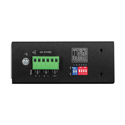 10-port Industrial Gigabit L2 Mngd Poe+din-rail Switch 24-57v In - Foto 2