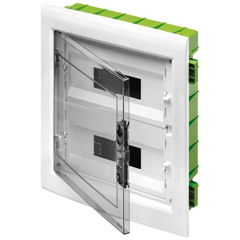 Centralino Incasso 36 Moduli (18x2) Con Porta Fumè Ip40 Gw40609pm - Foto 1