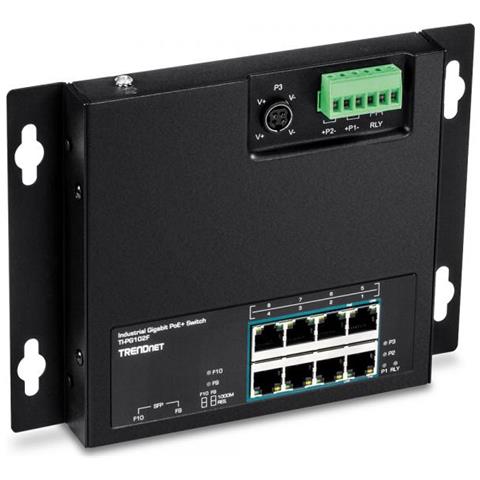 10-p. Ind. Gb Poe+wall-mt Switch Front Access Poe+ - Foto 1