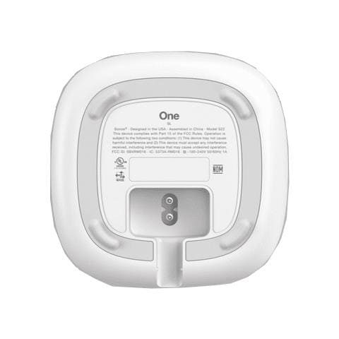 Speaker One SL per Accoppiamento Stereo e Surround Home Theater, Bianco - Foto 5