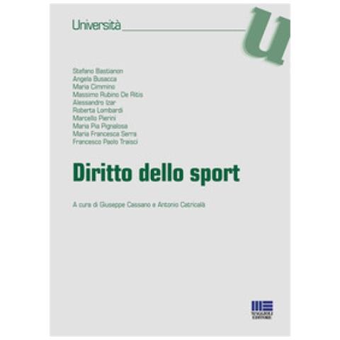 Giuseppe Cassano - Diritto dello sport - Foto 1
