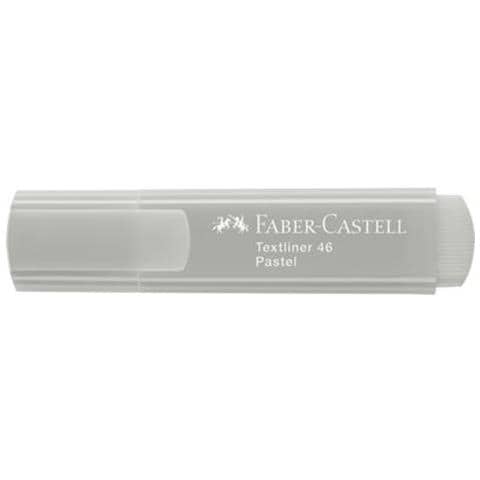 ver Faber Castell Texliner 46 Pastell Evidenziatore Punta A Scalpello 1/5 Mm Grigio Conf 10 Pz. - Foto 1