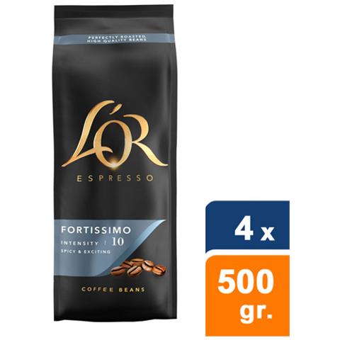 Espresso - Fortissimo Beans - 4x 500g - Foto 1