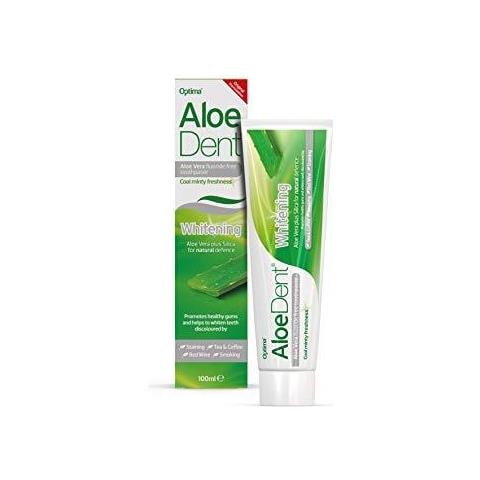 Aloedent- Whitening Aloe Vera Dentifricio Al Fluoro Gratuito - 100ml - Foto 1