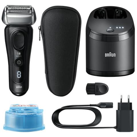 Serie 8 Rasoio Elettrico 8460CC Wet&Dry Ricaricabile Colore Nero - Foto 3