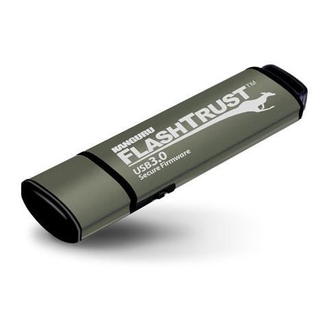 FlashTrust USB 3.0 32GB, USB 3.0 (3.1 Gen 1) , Type-A, 0 - 70 °C, -25 - 85 °C, Cuffia, Grigio - Foto 1