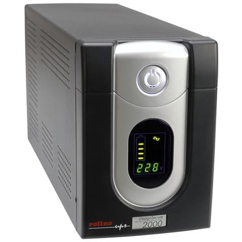 DesignSecure 1200, 1200 VA, 720W, 230V, C13 coupler, C14 coupler, 6 min - Foto 1