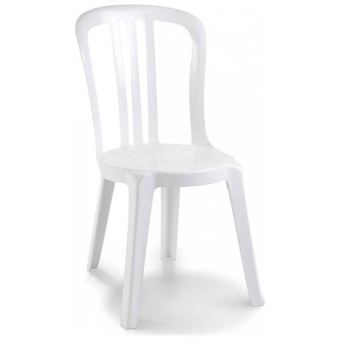 Sedia Impilabile Miami Bistrot - Antracite - Foto 1