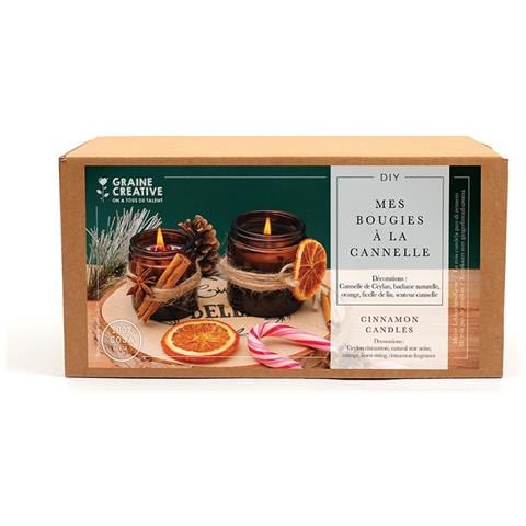 Kit Fai Da Te Di Candele Alla Cannella - Foto 1