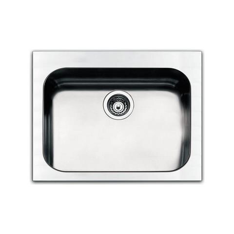 Lavello Incasso In Acciaio Spazzolato 57x51 Cm Cm 57 X 51 X 20 Cucina Lavelli - Foto 1