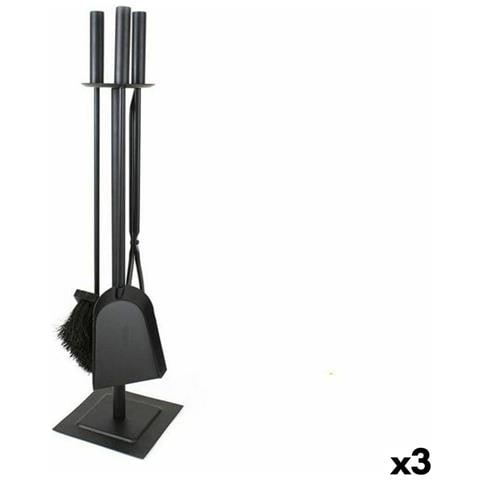 Utensili Da Camino Algon (3 Pcs) (3 Pezzi) (3 Unità) - Foto 1