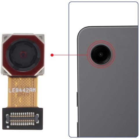 Fotocamera Posteriore Per Samsung Tab A8 10.5 Originale Service Pack, Nero - Foto 4