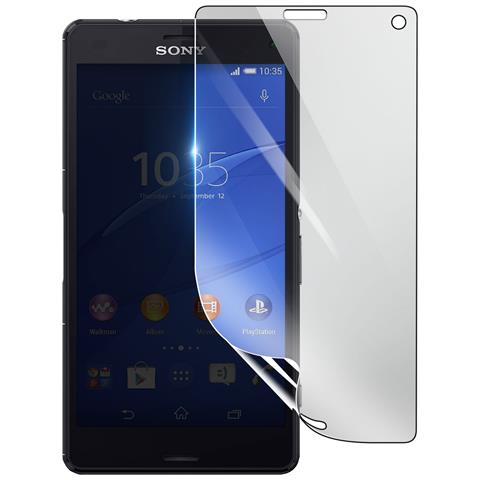 Salvadisplay Per Sony Xperia Z3 Compact In Idrogel Anti-urto, Trasparente - Foto 1