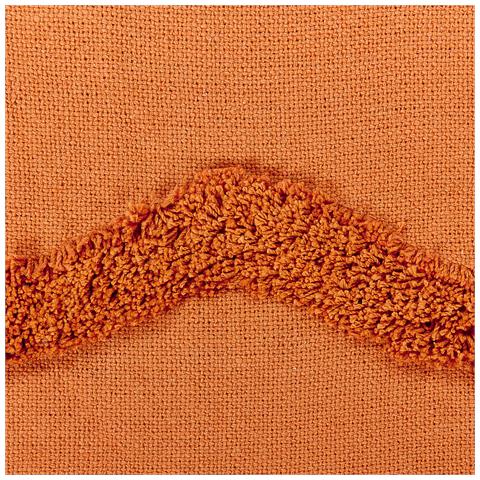 Coperta Khari Cotone 125 X 150 Cm Arancione - Foto 2