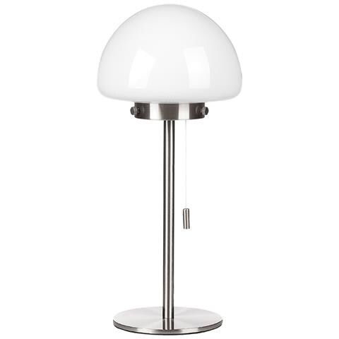 Lampada Da Tavolo Moruga Metallo Argento - Foto 2