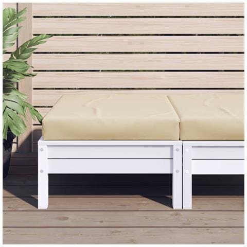 Cuscino Per Pallet Beige 60x60x8 Cm In Tessuto Oxford - Foto 1