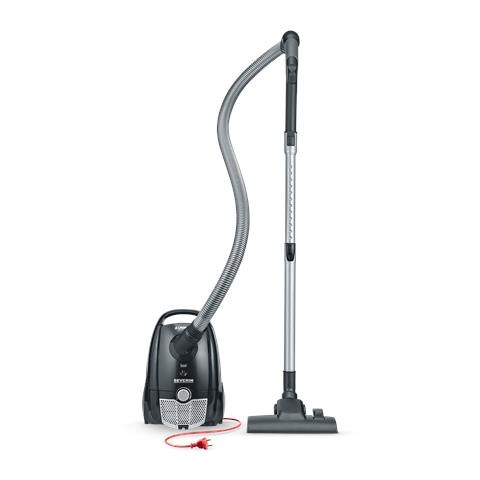 Aspirapolvere a Traino con Sacco Potenza 750 Watt Colore Grigio Nero - Foto 1