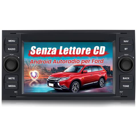 Autoradio 2 Din 7 Pollici Android 2g+32gb Radio Per Ford Focus Fiesta Kuga C S-max Fusion Transit Galaxy Mondeo (2005-2007) Con Carplay Android Auto Bluetooth Vivavoce - Foto 1