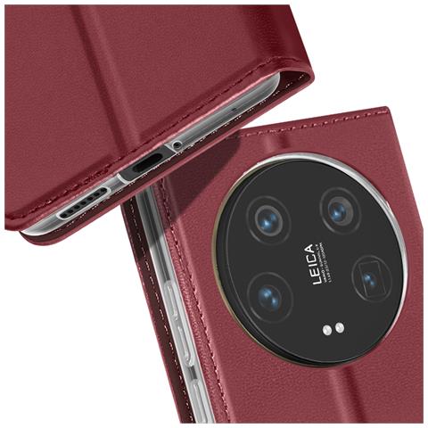 Custodia A Libro Per Xiaomi 14 Ultra Con Chiusura Magnetica - Foto 2