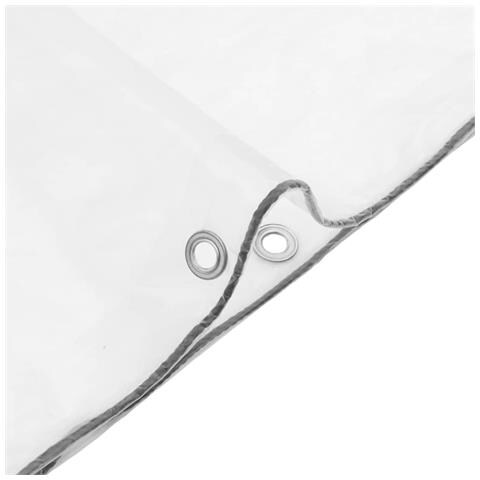 Telone Trasparente con Occhielli 10x10 m in Polietilene - Foto 2