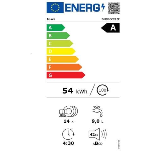 Lavastoviglie Da 60 Cm, 14 Coperti, 42 Db, Completamente Integrata - Smd6ecx12e - Foto 2