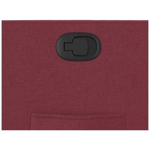 Poltrona Reclinabile in Tessuto Rosso Vino - Foto 9