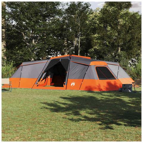 Tenda Familiare Grigio e arancione 833 x 585 x 216 cm - Foto 2