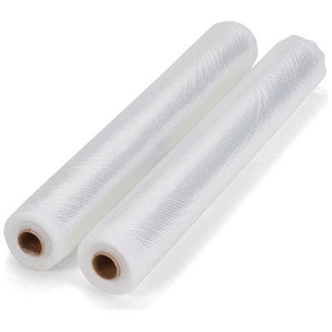 Confezione Da 2 Rotoli 28cm X 300cm Per Macchina Confezionatrice Sottovuoto - Dom505 - Foto 1