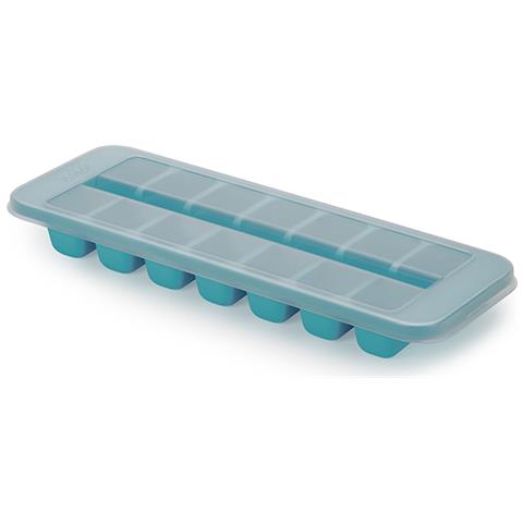 Vassoio Per Cubetti Di Ghiaccio Flow Facile Estrazione Sistema Riempimento Rapido Senza Schizzi Coperchio Impilabile Capacità 14 Cubetti Lavabile In Lavastoviglie - Foto 1