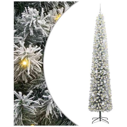 Albero di Natale artificiale con 300 LED Verde 270 cm - Foto 1