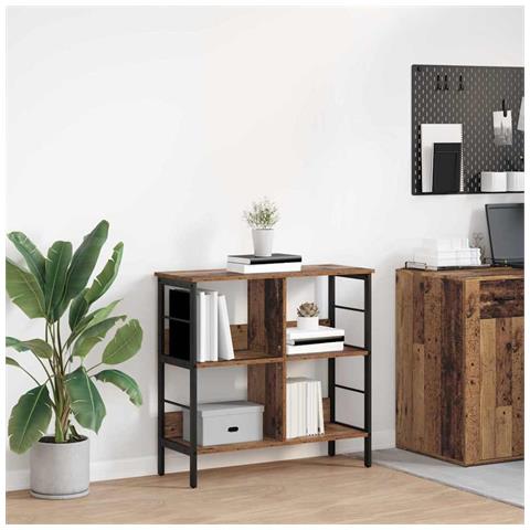 Libreria Legno vecchio 82 x 32 x 79 cm Legno multistrato - Foto 2