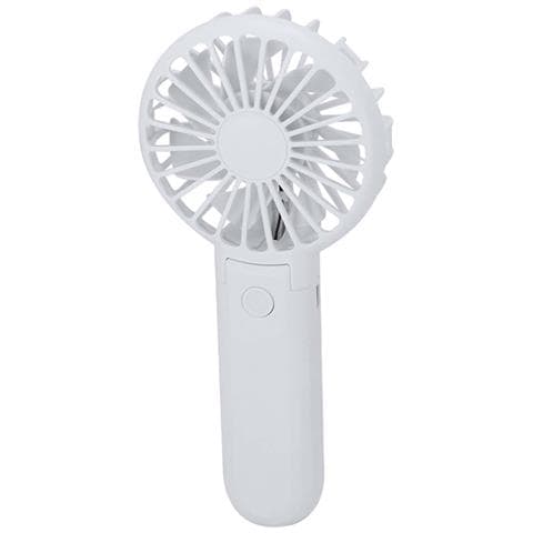 Mini Ventilatore Pieghevole Portatile Con 3 Velocità Per Ufficio O Viaggio, Bianco - Foto 1