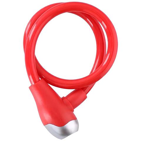 Cavo Antifurto In Acciaio Con Chiave E Guaina In Pvc Per Biciclette E Monopattini - Foto 2