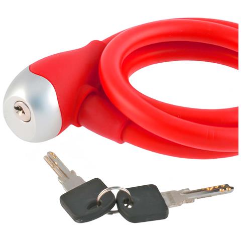 Cavo Antifurto In Acciaio Con Chiave E Guaina In Pvc Per Biciclette E Monopattini - Foto 5