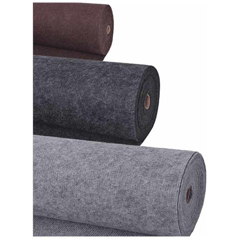 Tappeto Marrone 1,2 x 15 m Poliestere - Foto 2