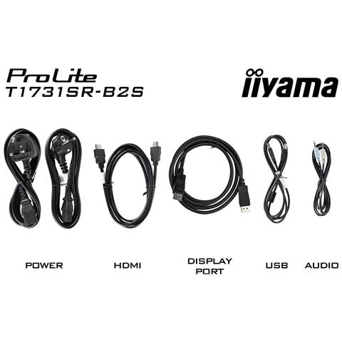 ProLite T1731SR-B2S Monitor PC 43,2 cm (17") 1280 x 1024 Pixel Touch screen - Foto 2