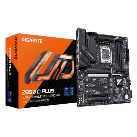 Z890 D PLUS Scheda Madre - Supporto per CPU Intel Core Ultra (Serie 2), VRM a 12+1+2 fasi, fino a 9466 MHz DDR5 (OC), 1x PCIe 5.0 M. 2 + 3x PCIe 4.0 M. 2, LAN 2.5 GbE, USB 3.2 Gen 2 - Foto 1